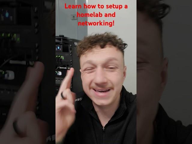 How to setup a Homelab and learn network engineering #cisco #networking #homelab