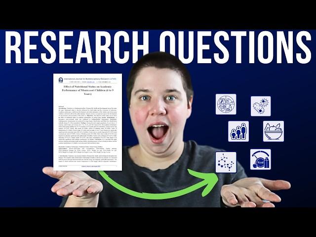 I Generated 6 Research Questions From 1 Research Article: How to find research questions easily.