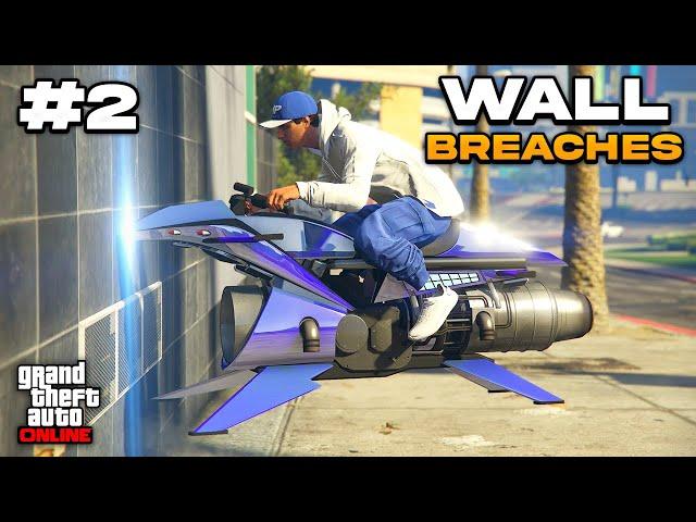 *EASY* Working Wall Breach Glitches in GTA 5 Online! (Wall Breakers #2)