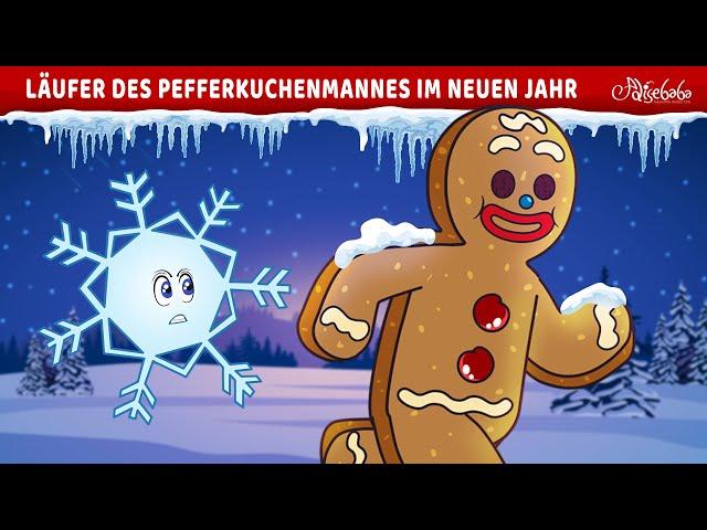 LÄUFER DES PEFFERKUCHENMANNES IM NEUEN JAHR| Märchen für Kinder | Gute Nacht Geschichte