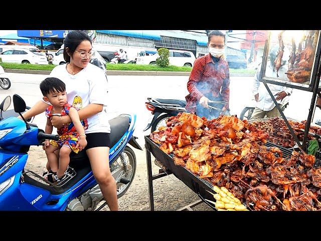 Cheap but Yummy! Grilled Multi Food Style - Cambodia's Greatest Street Food