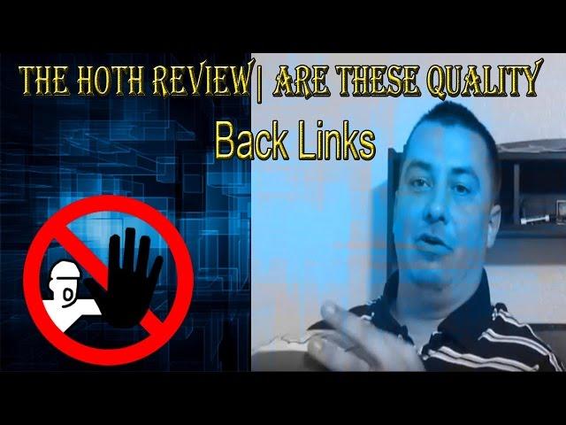 The Hoth SEO  Review| Are these High Quality Back  Links