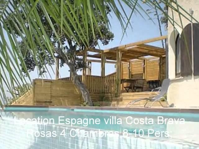 Location Espagne 2011 - Location Villa Roses - Belle Villa de Vacances Costa Brava ROSAS