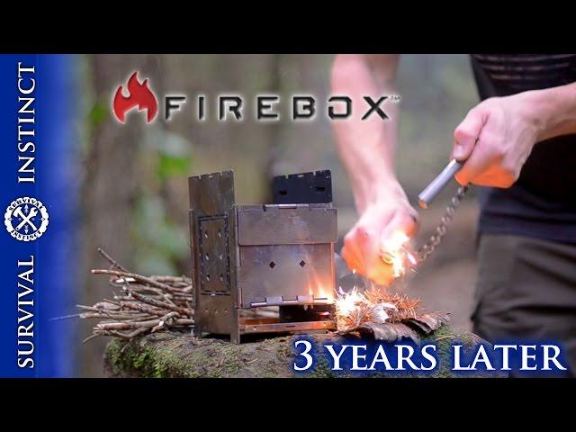 Firebox stove in action