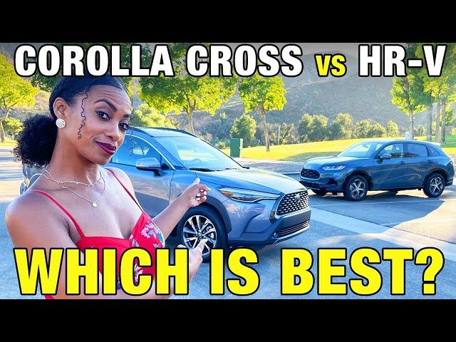 Battle of the Baby SUVs | 2023 Honda HR-V vs. 2022 Toyota Corolla Cross | Subcompact SUV Comparison