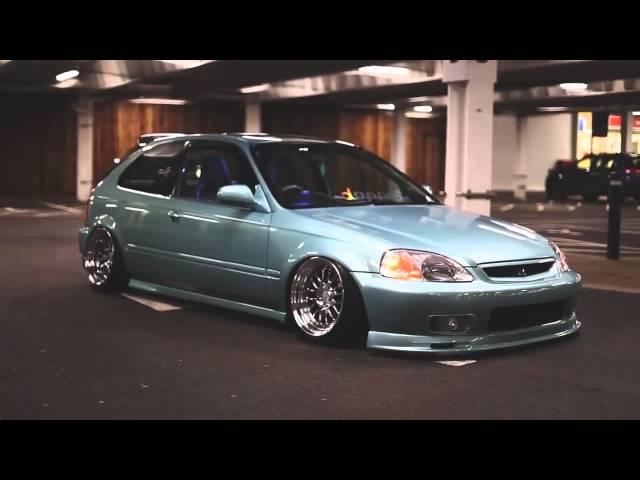 Aaron’s stunning stanced Honda Civic EK