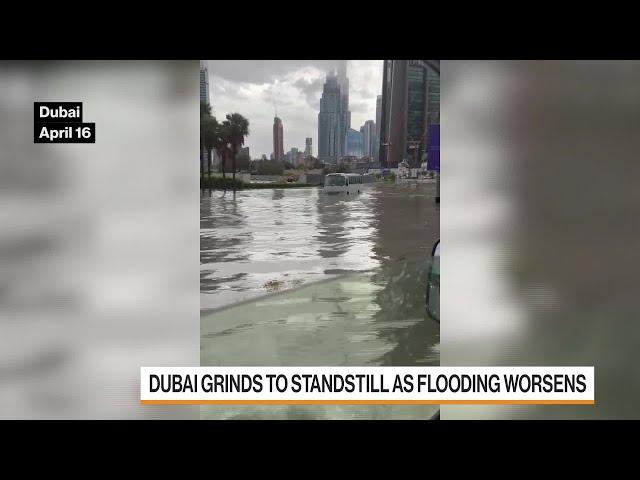 Torrential Rains and Flooding Bring Dubai to a Halt