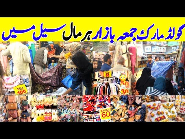 Gold mark karachi - Jumma bazar local mall - leftover fancysuit,heels, bags & makeup