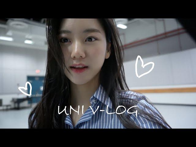 [VLOG]  UC 컴공 대학생의 하루 | 미국 캘리포니아 대학생 일상 | 캠퍼스 라이프 | 예방접종한 날 | LA 맛집 북창동 순두부찌개 | University Life