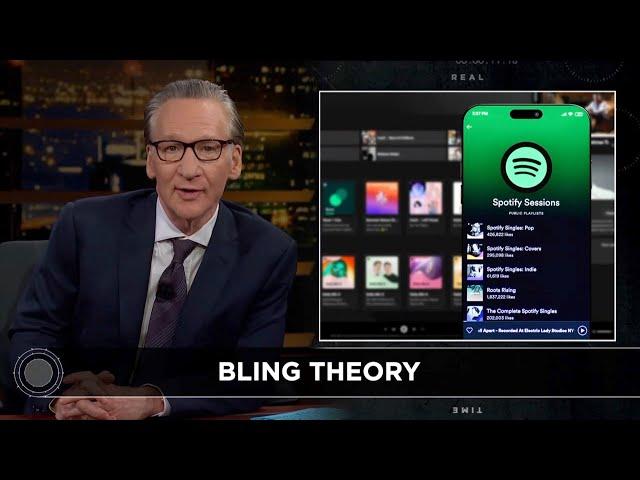 New Rule: Music Materialism | Real Time with Bill Maher (HBO)