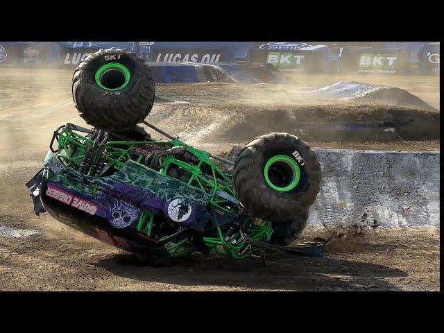 Monster Jam - Crashes, Saves, Backflips, WOW Moments 2023 (PART 1)