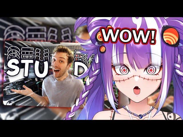 Michi Reacts to CdawgVA's Studio In Japan..