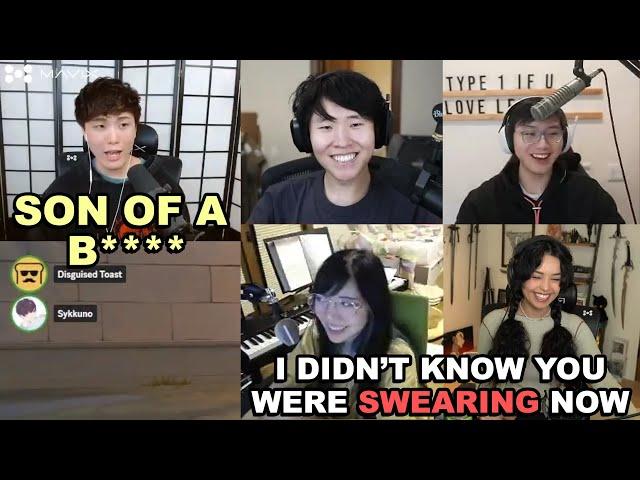 Sykkuno Trolls Everyone with Fake Swearing