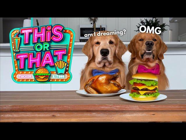 My Dogs Choose Their Own Food | This or That