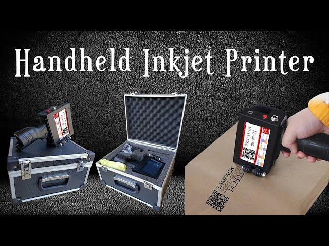 Inkjet Batch Coder  Low cost Inkjet Coding machine  Handy Inkjet printer