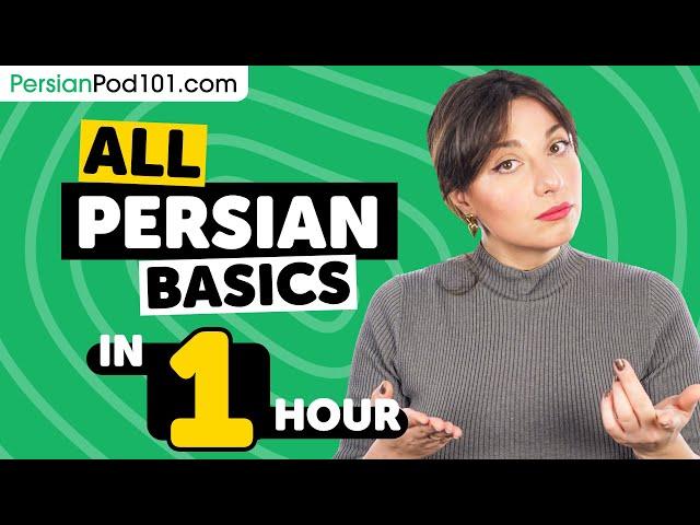 Learn Persian in 1 Hour - ALL Basics Every Beginners Need