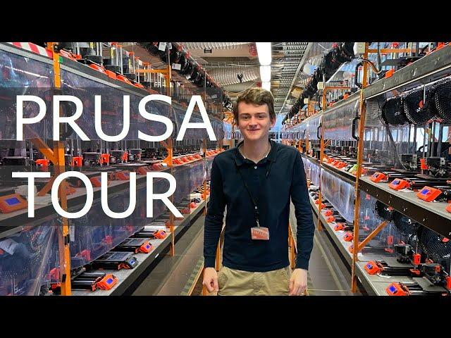 Prusa Research Factory Tour in Prague 2023! Insights | JanTec