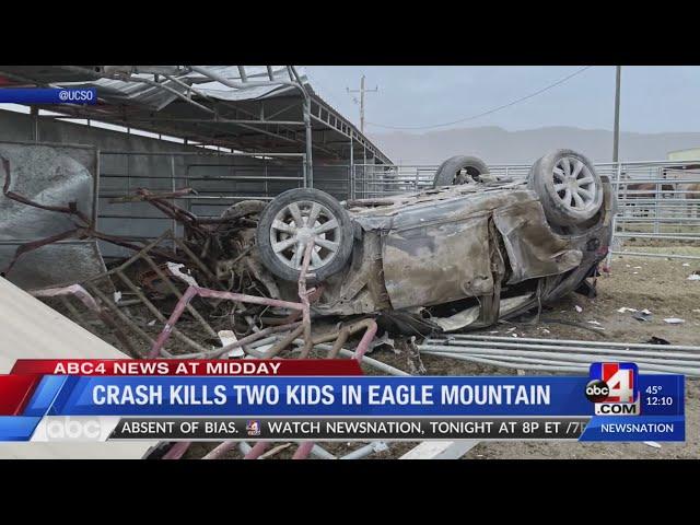 Crash Kills Two Kids in Eagle Mountain