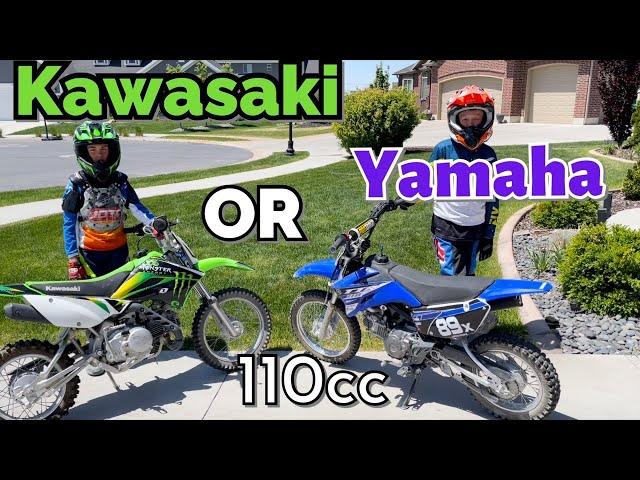 Kawasaki KLX110 vs Yamaha TTR110 | Best Dirt Bike for kids 8-12