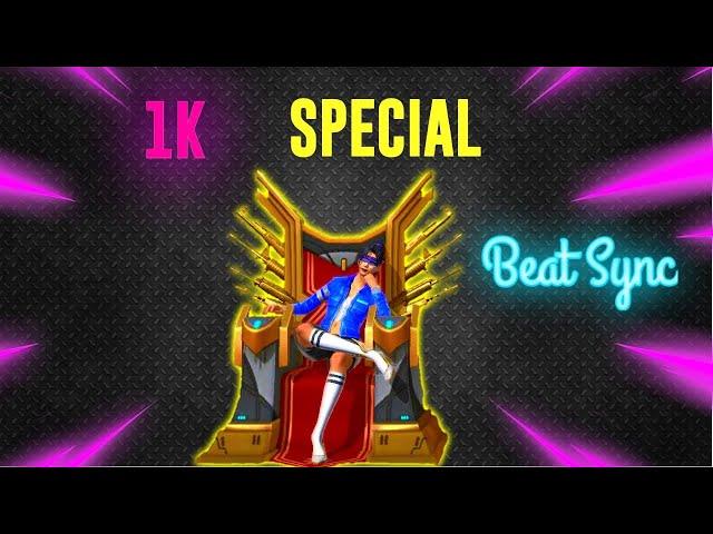 GHUNGROO TOOT GAYE BEST BEAT SYNC MONTAGE MOBILE | 1K SPECIAL | BY MUHIM THE GAMER