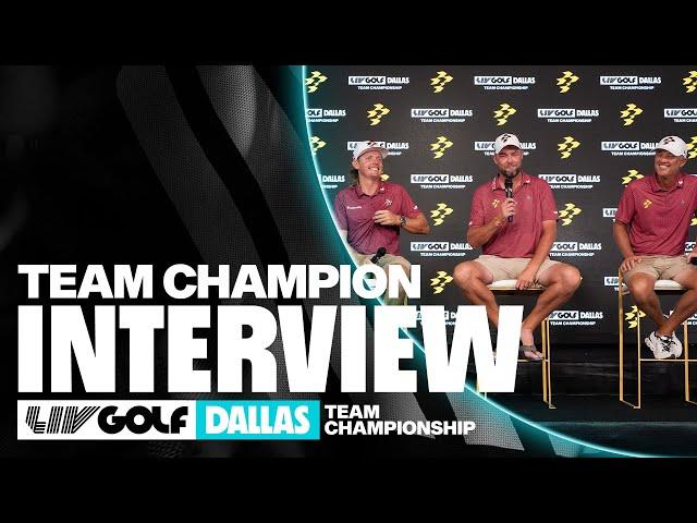 FULL INTERVIEW: Ripper GC Meets The Media | LIV Golf Team Championship