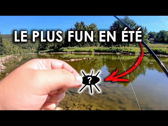 La pêche aux leurres la plus fun en été ?