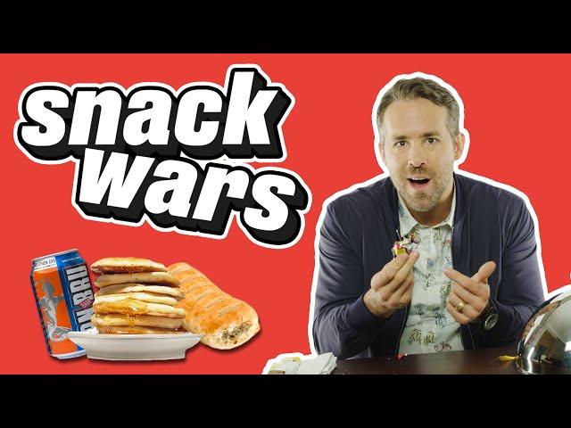 Ryan Reynolds: "I Have Five Seconds To Live Don't I?" | Snack Wars | @LADbible