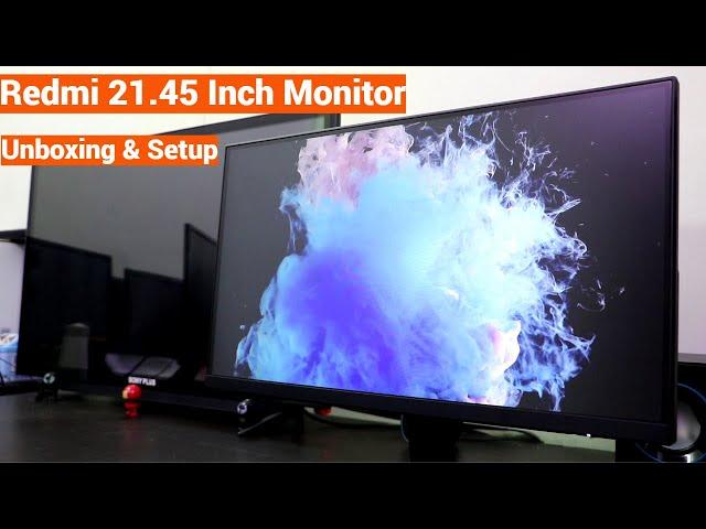 Xiaomi Redmi 21.45 Inch Monitor Unboxing ,Assembly & Features