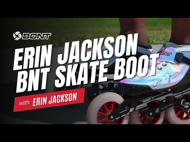 Limited Edition Erin Jackson BNT Bont Inline Speed Skating Boot