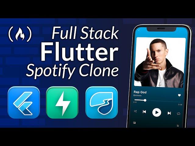 Flutter Full Stack Tutorial – Spotify Clone w/ MVVM Architecture, Python, FastAPI, Riverpod