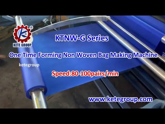 Fully Automatic Nonwoven Bag Making Machine