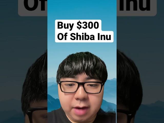 Buy $300 of Shiba Inu | ClayBro, Kenan Grace. #invest #cryptocurrency #crypto #shiba #shibainu