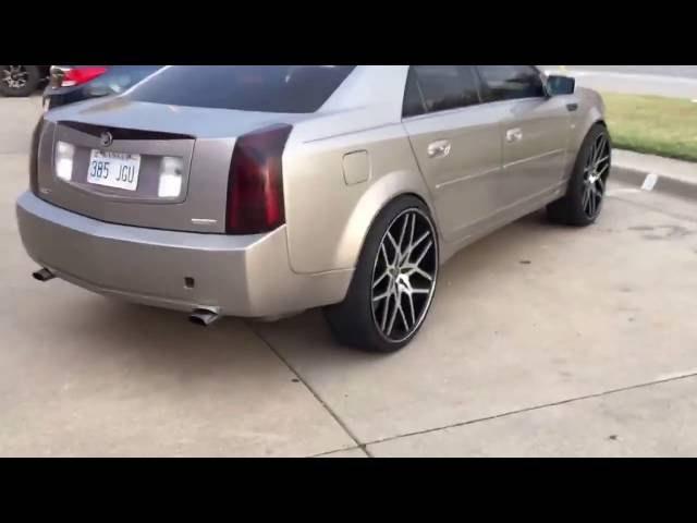 Custom Lift To Fit 24" Wheels on Cadillac CTS with Full Turn Radius