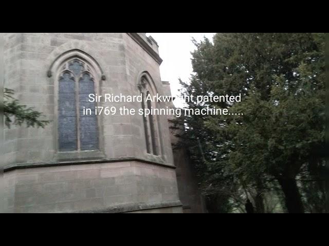 Cromford St Mary's Church, burial place of some of the Arkwright family