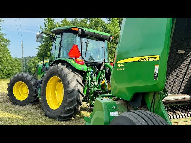 First Day Of Hay Season 2024!