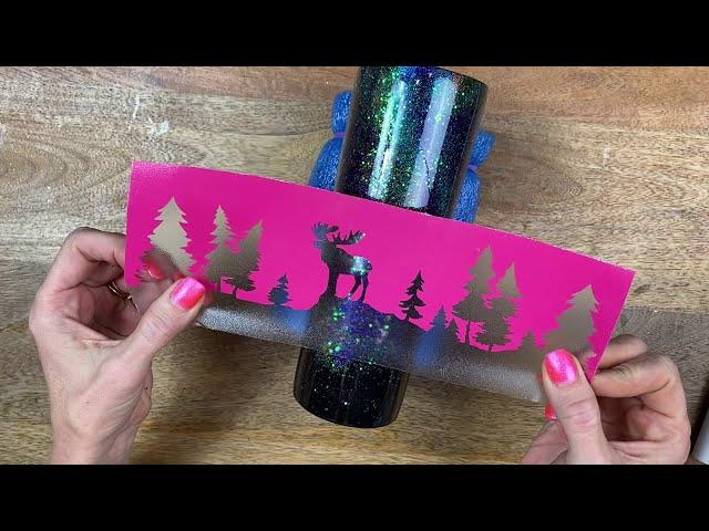 DIY Northern Lights Glitter Tumbler | DIY EPOXY