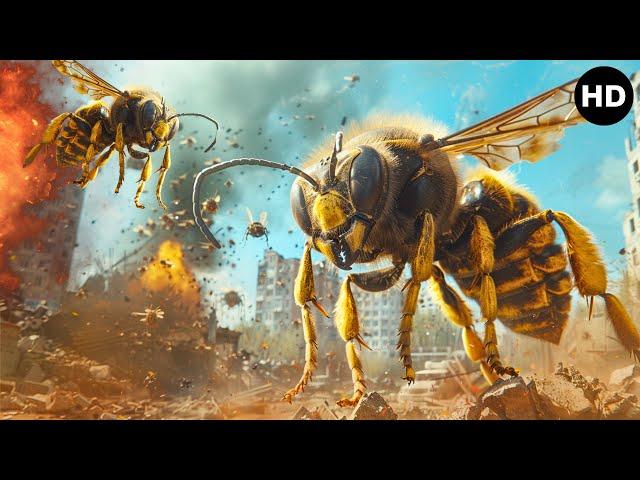 Giant Bees Destroy the World! Watch Attack in HD | Horror Movie in English! Apocalypse