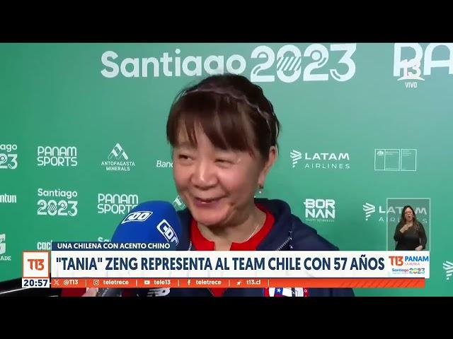 Tania Zeng representa al Team Chile con 57 años