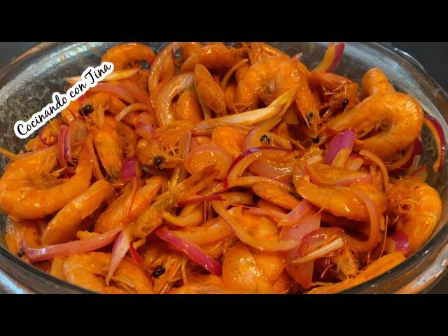 CAMARONES *CUCARACHA* EL SECRETO Y LOS INGREDIENTES EXACTOS |COCINANDO CON TINA