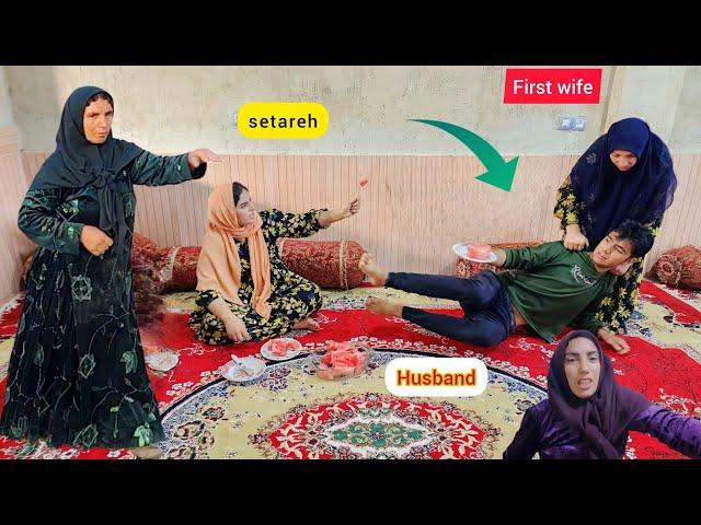 Husband's Shocking Dilemma: First Wife's Fury vs. Second Wife's Vacuum Battle!