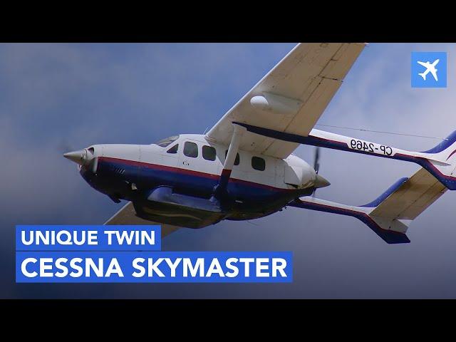 Cessna 337 Skymaster – History, Review and Specs of Push Pull Twin!