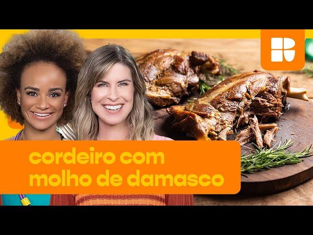 Paleta de cordeiro assada com molho de damasco e vinho | Rita Lobo | Cozinha Prática