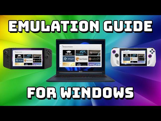 Easy Emulation on Windows! EmuDeck Starter Guide