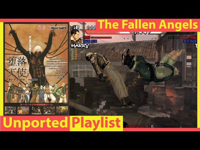 The Fallen Angels! Unfinished and Unreleased? Psiyko's 2D Arcade Fighting Game Prototype