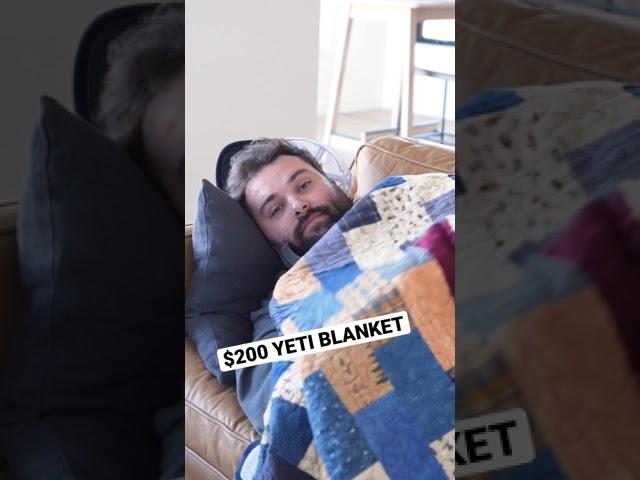 $200 Yeti Blanket Review #shorts