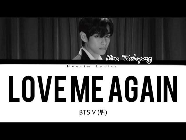 V 'Love Me Again' (Lyrics)