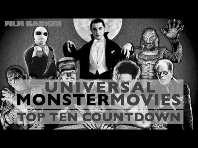 Universal Studios Monster Movies Top 10