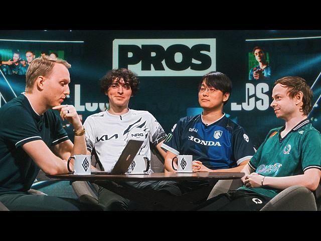 Zven Rates the Best LCS Players with Jensen, CoreJJ, & Contractz | PROS