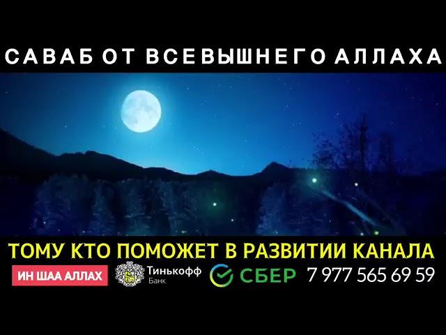 Послушайте перед сном Успакаение души очень красиво чтения Корана