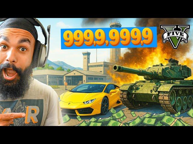I STOLE A WEAPON FROM MILITARY BASE!  GTA 5 | PART 4